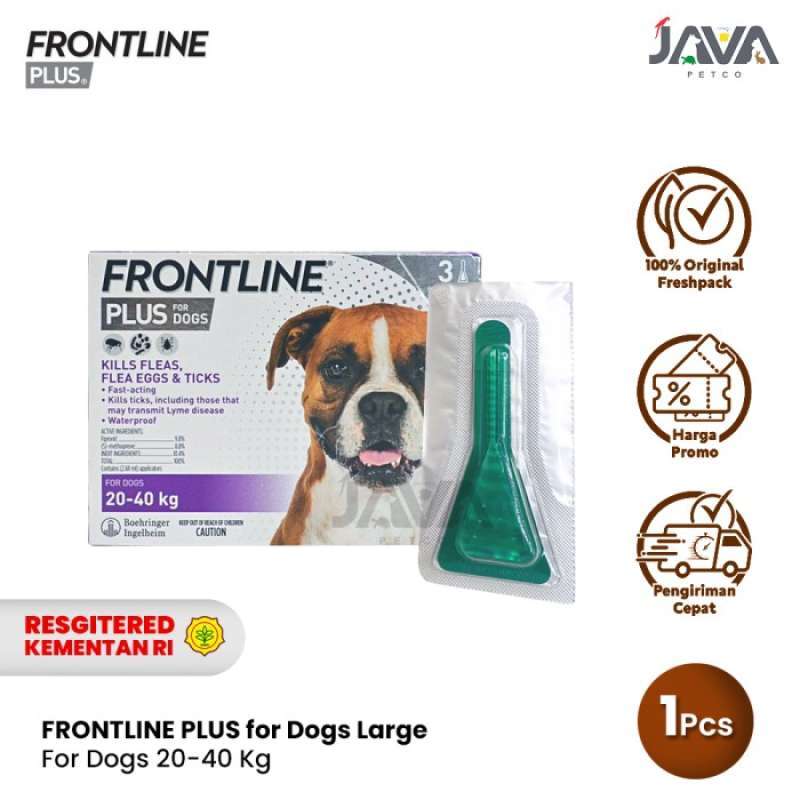 Frontline Plus Dogs Gratis Ongkir 🏷️ Harga Murah April 2026