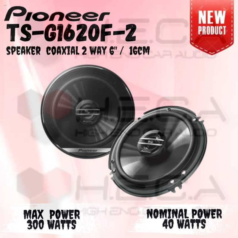 Pioneer TS-G1620F-2 Speaker Coaxial inch 2-way TSG1620F2 Pintu Mobil