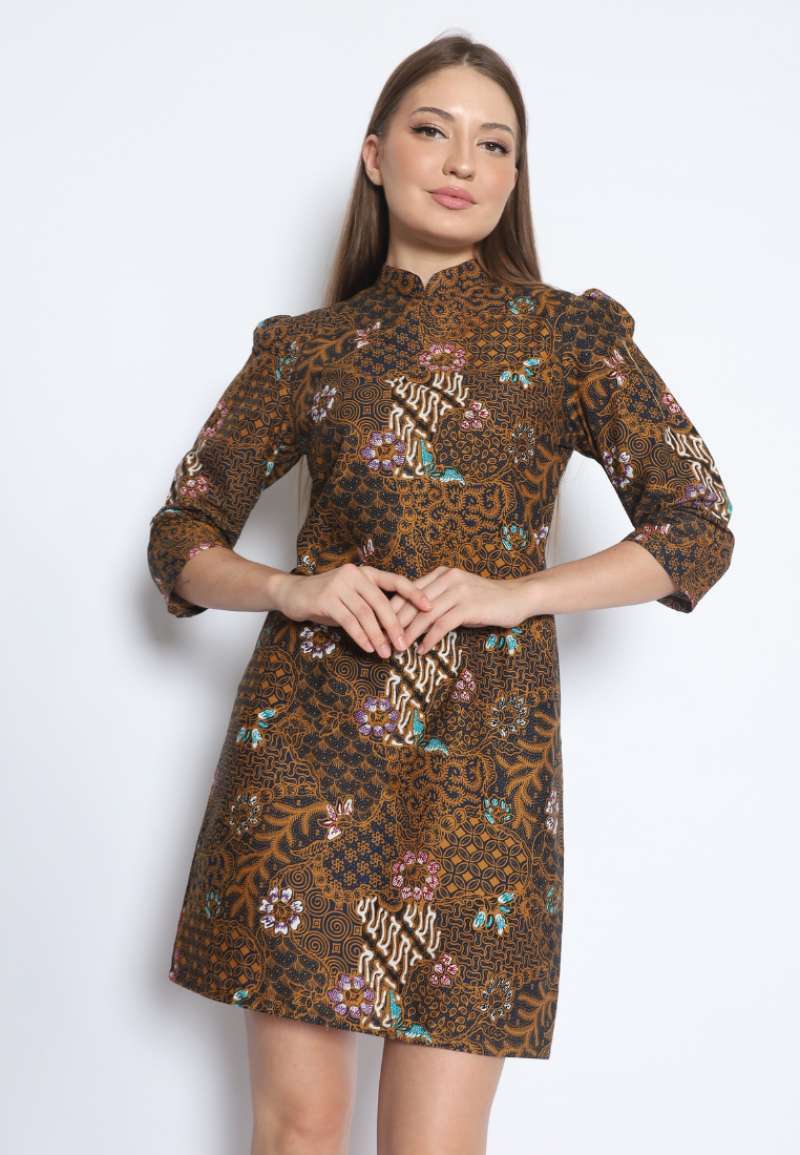 Sackdress Batik Model Baju Sekdress Gaun Sack Dress Batik Batik Gaun Modern  Model Dress Batik Hijab, image size:800x1155