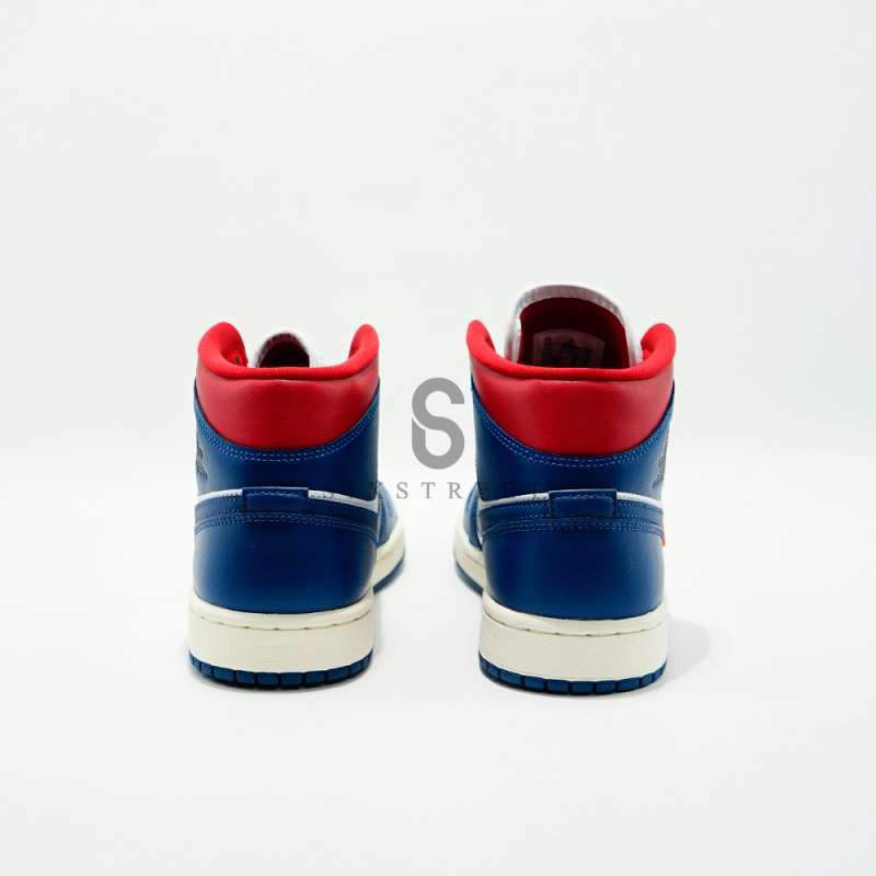 French Blue Gym Red Jordan White Red Blue Air Jordan Mid White