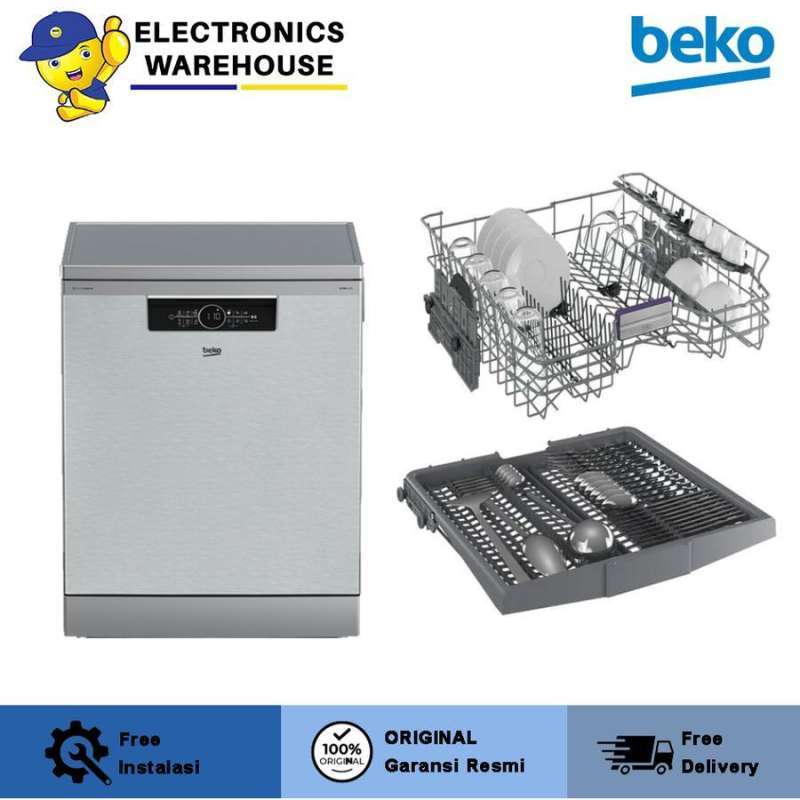 Beko BDFN36640XC BDFN 36640 XC Dishwasher Mesin Cuci Piring