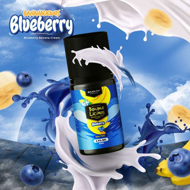 Bananalicious Blueberry Saltnic 35mg/30ml