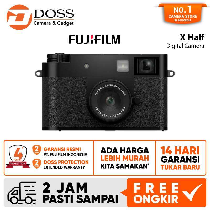 Jual Fujifilm X Half Digital Camera X-half Xhalf Black Di Seller
