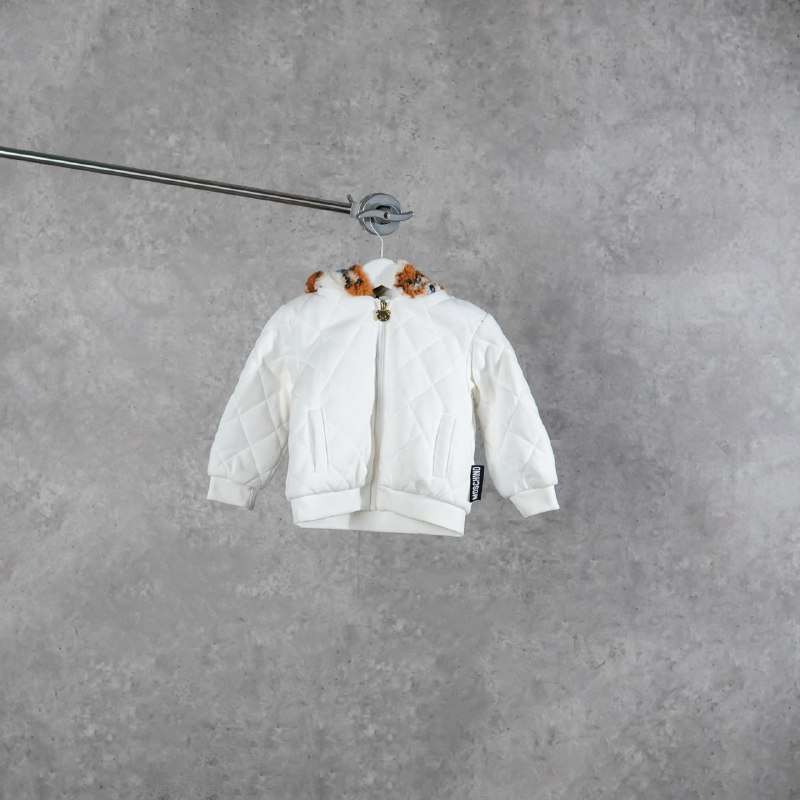 Jaket Moschino Kids Jacket Toy Bear With Zipper Cloud Unisex 100% ORIGINAL