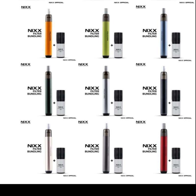 Jual Nixx Device - Filter Pod Vape Bundling 15ml Nixx Filter Plus Pod Only  Di Seller Egolegas - Jatiwaringin, Kota Bekasi | Blibli