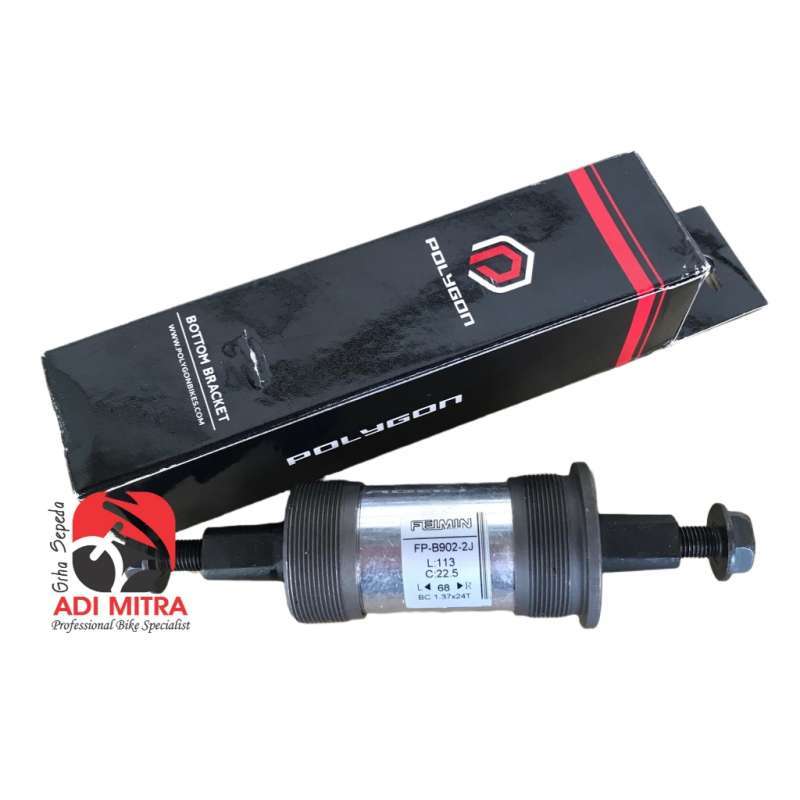 Jual Polygon Fp-b902 113mm Cartridge Jis 68 Mm Bottom Bracket
