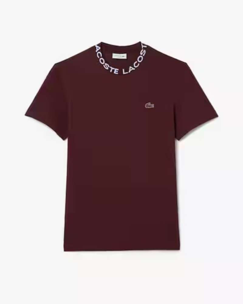 Kaos Polo Lacoste Maroon Polo Shirt Distributor Baju Polo Lacoste