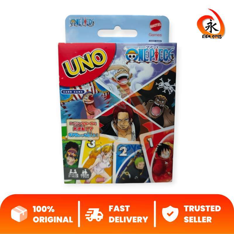 One Piece UNO Arc Egghead Yonkou Board Game Japan Edition Eien Toys