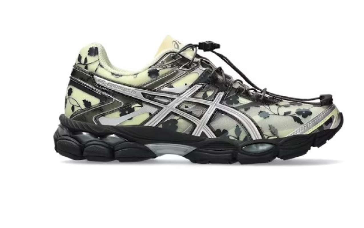 ASICS Gel-Cumulus 16 Cecilie Bahnsen Floral Pack Ivory Black 100%  Original Guaranteed