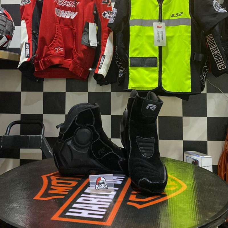 Sepatu Safety Riding Jual Sepatu Touring Rob1 Rob Suede Bikers Riding Tactical Safety Bikers ...