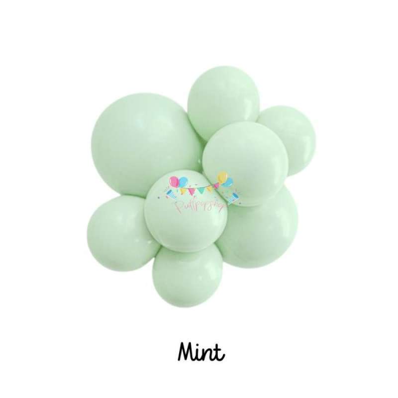 Promo Balon Latex Pastel 12 Inch Isi 30 Pcs Biru Kuning Merah Pink ...