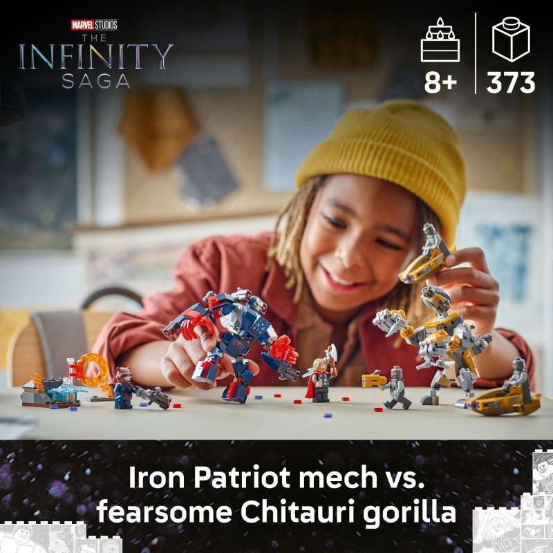 Promo LEGO Super Heroes 76322 Avengers: Endgame Thor Vs. Chitauri (373 ...