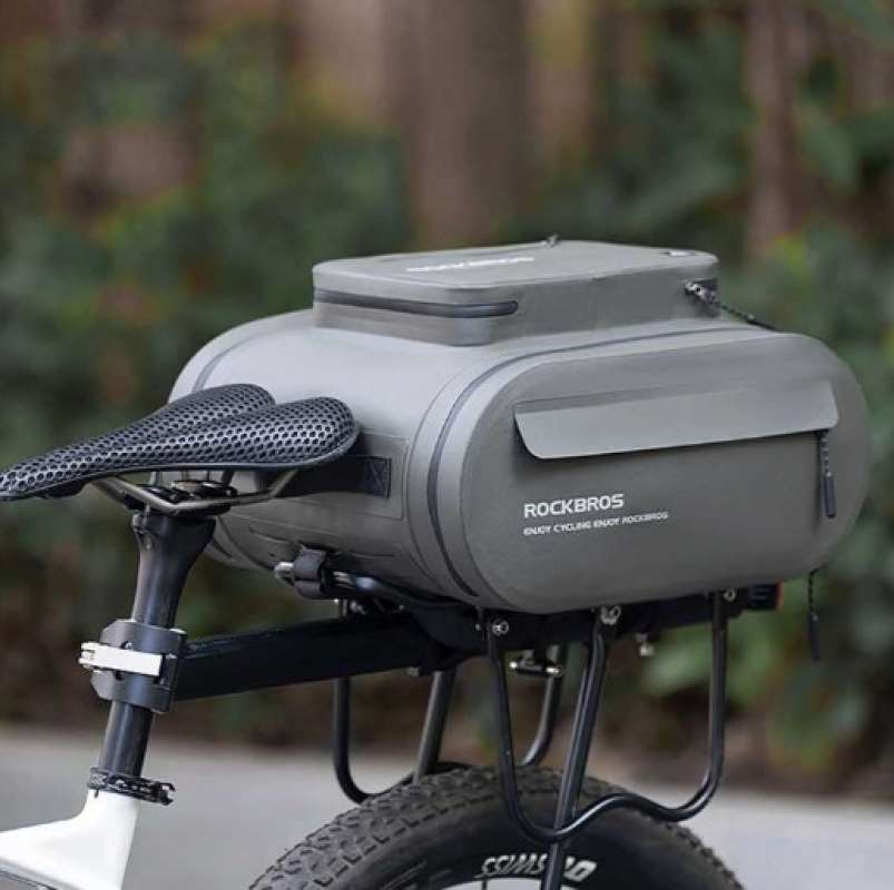 Jual Bicycle Rack Bag Rockbros 30140099 Tail Bag Bike Pannier Bag
