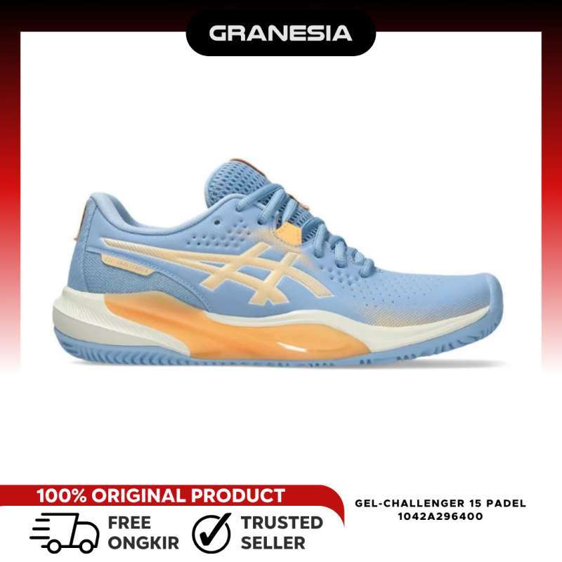 (Granesia) ASICS Women Gel-Challenger 15 Padel 1042A296400|Sepatu Tennis  Wanita