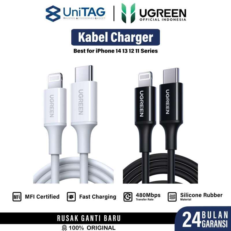 Usb Cable Iphone 11 Pro Max Quick Charge UGREEN Kabel Data Fast