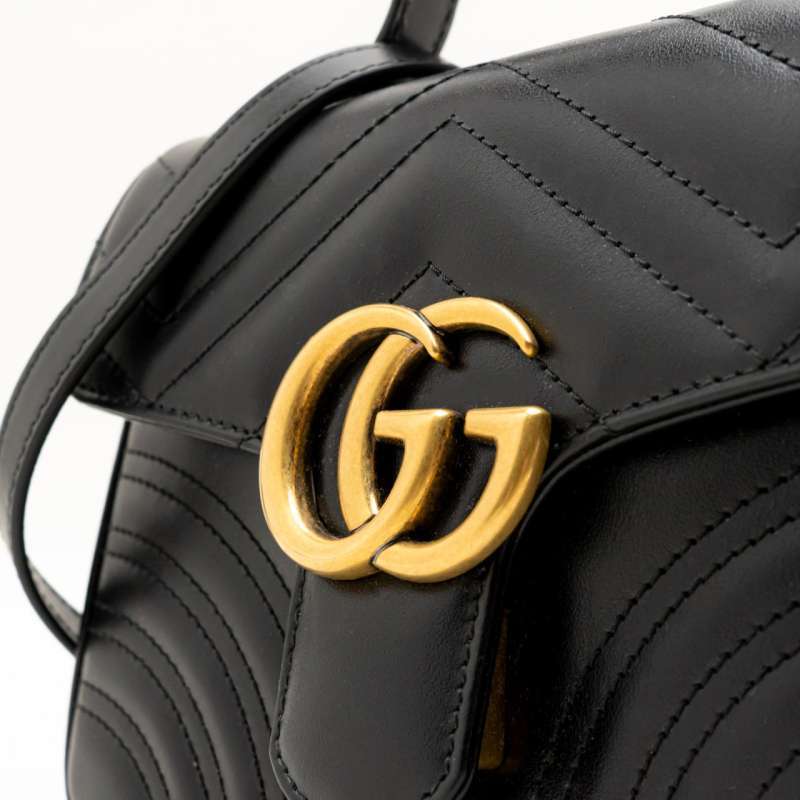 Leather Gucci Bag Gucci Marmont Taschen GG Marmont Small Shoulder