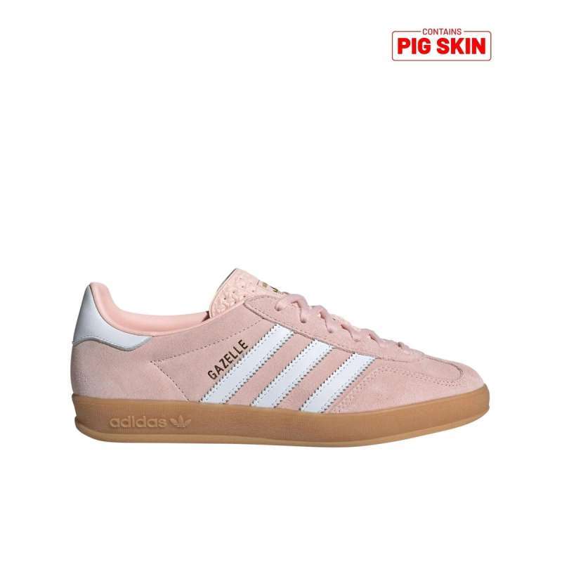 Sepatu Wanita Adidas Gazelle Indoor Women's Sneakers Shoes Pink (IH5484)  Original