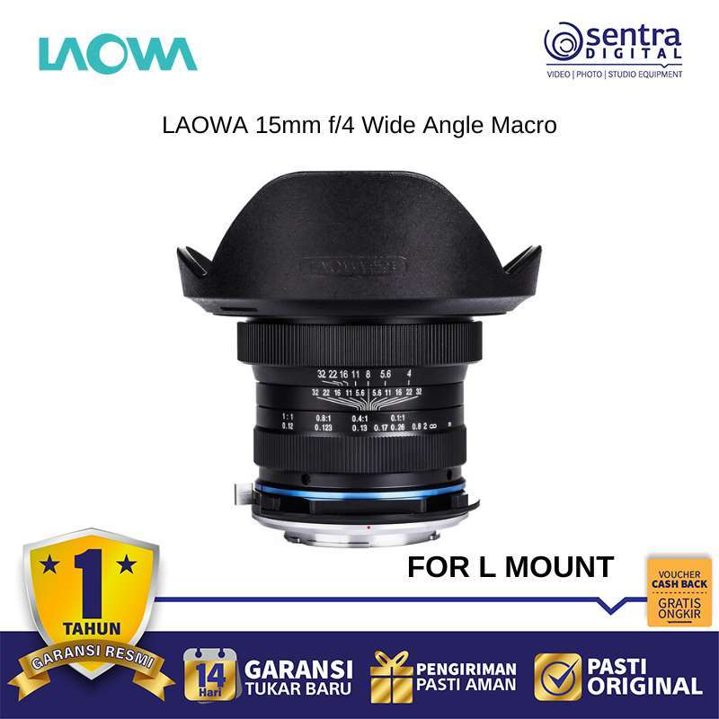 LAOWA 15mm f/4 Wide Angle Macro Lens Ultra Wide 1:1 Close Focus for  Astrophotography Landscape X01