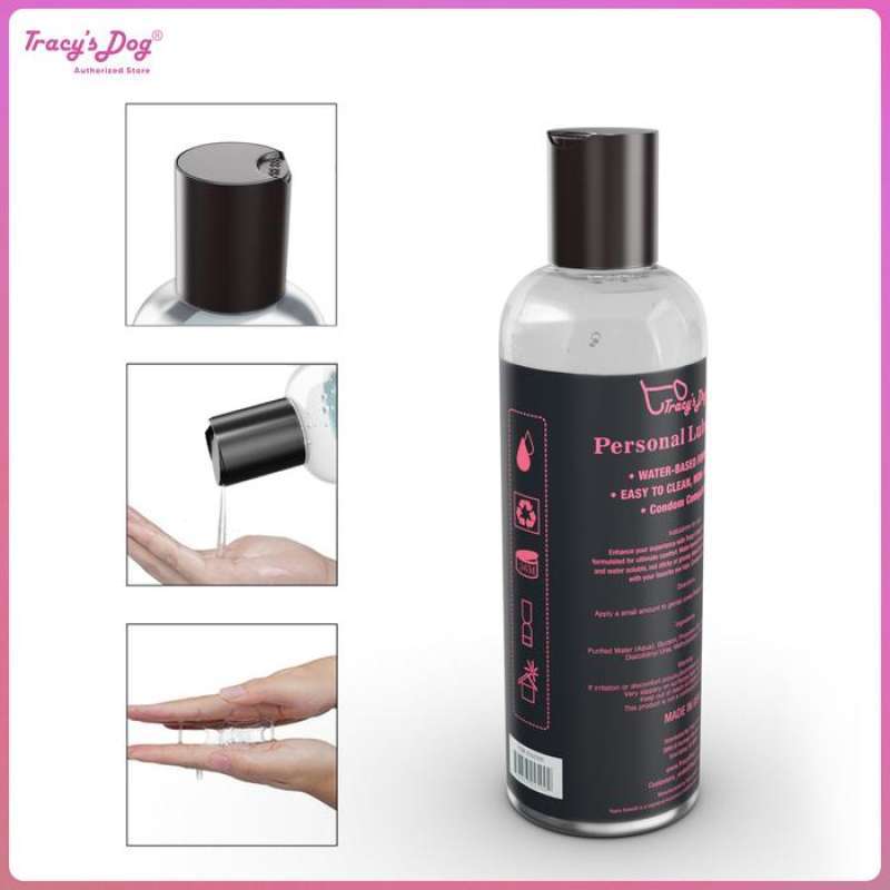 tracy's dog personal lubricant water-based formula Tracys Dog Water Based Lube Intimate Personal Lubricant Natural Gel main image 1