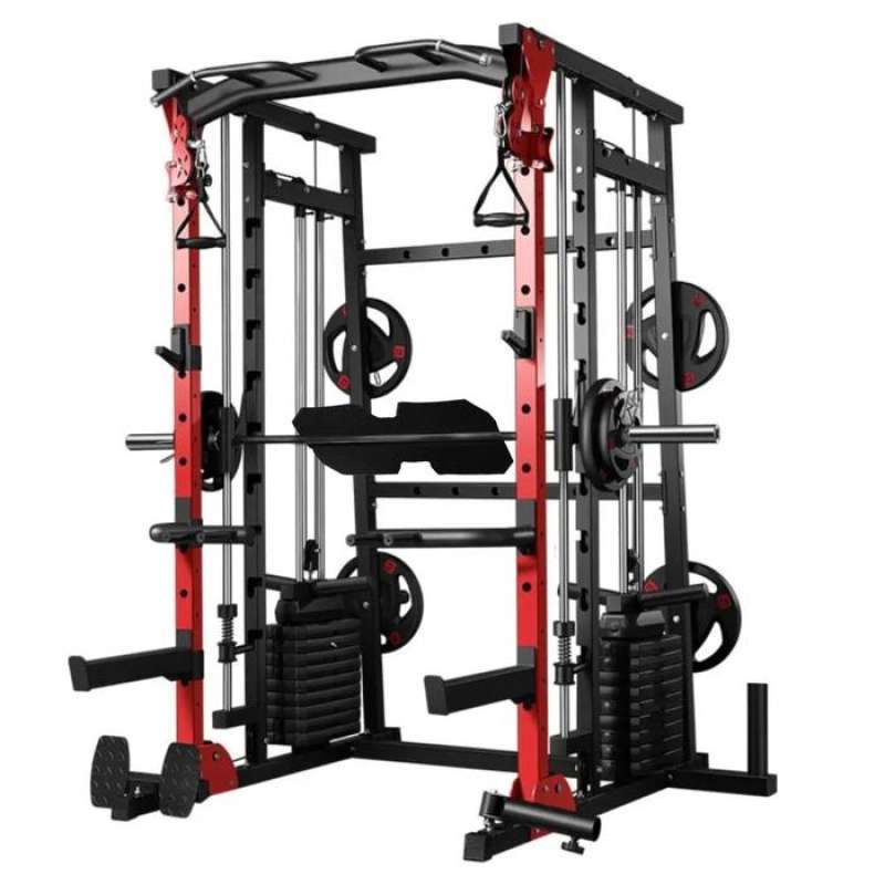 Jual Smith Machine Multifungsi Power Rack Ls M200 Di Seller Life Sports ...