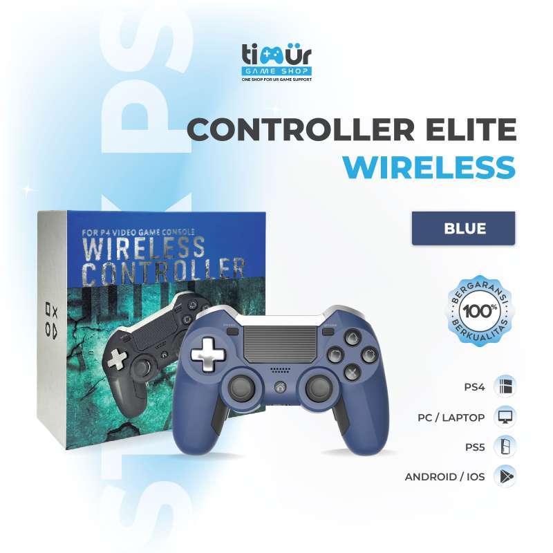 Stick Stik Elite Wireless Bluetooth Controller for PS4, PS5, PC, Android, and iOS with Macro Remap & Turbo Features, Ideal for Gamers Seeking Enhanced Control