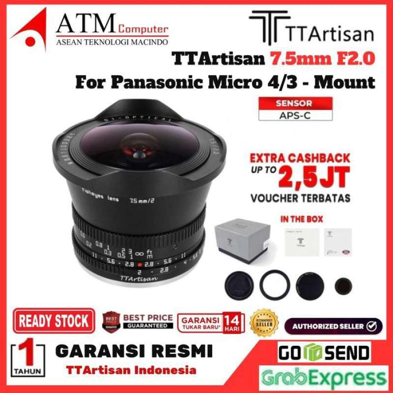 Lensa TTartisan Fisheye For Micro Four Third Mount Camera
