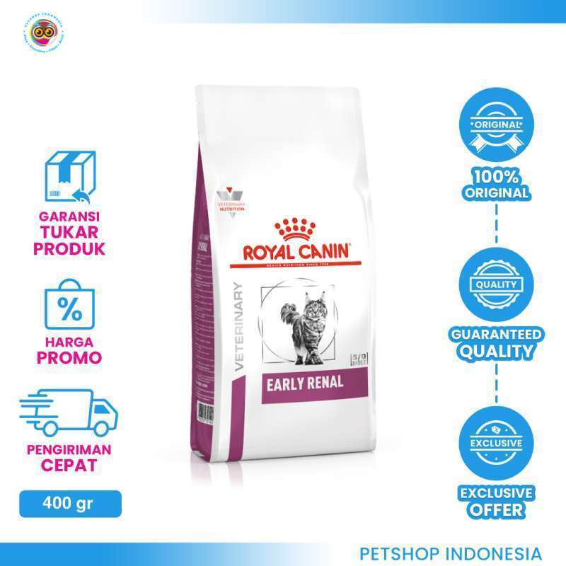 Jual Royal Canin Vet Early Renal Cat 400gr Makanan Kucing Vet Di