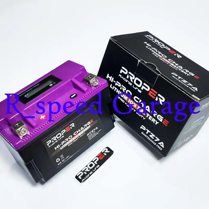 Jual Aki Proper Lithium Ion Ptz7a Cb900f Cb250 Kawasaki Ex250 Di