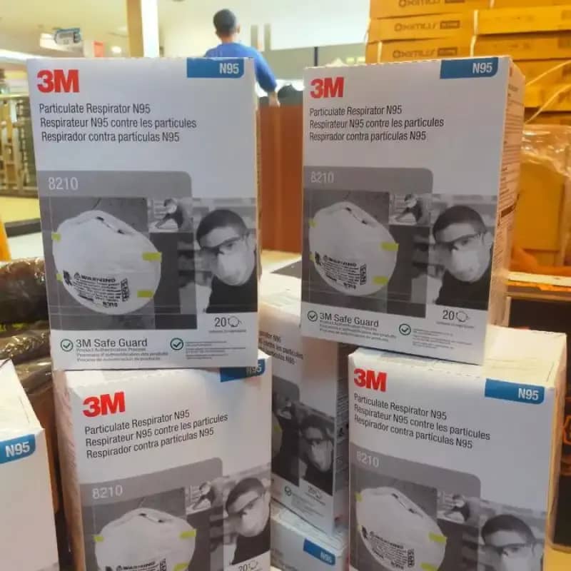 3M 8210 N95防塵マスク 〈20枚入り×4箱 80枚セット売り〉 カップ