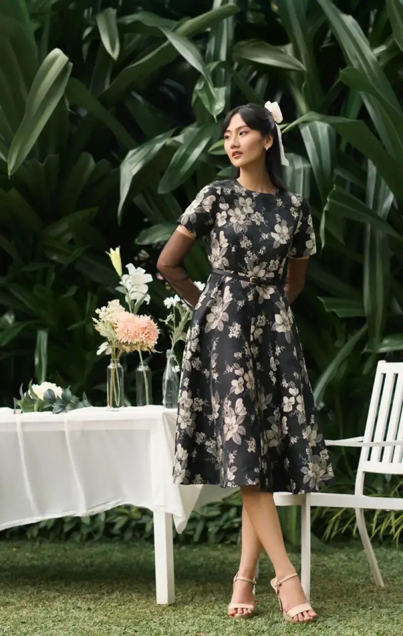 green emerald velvet dress Noa Dress  NIA