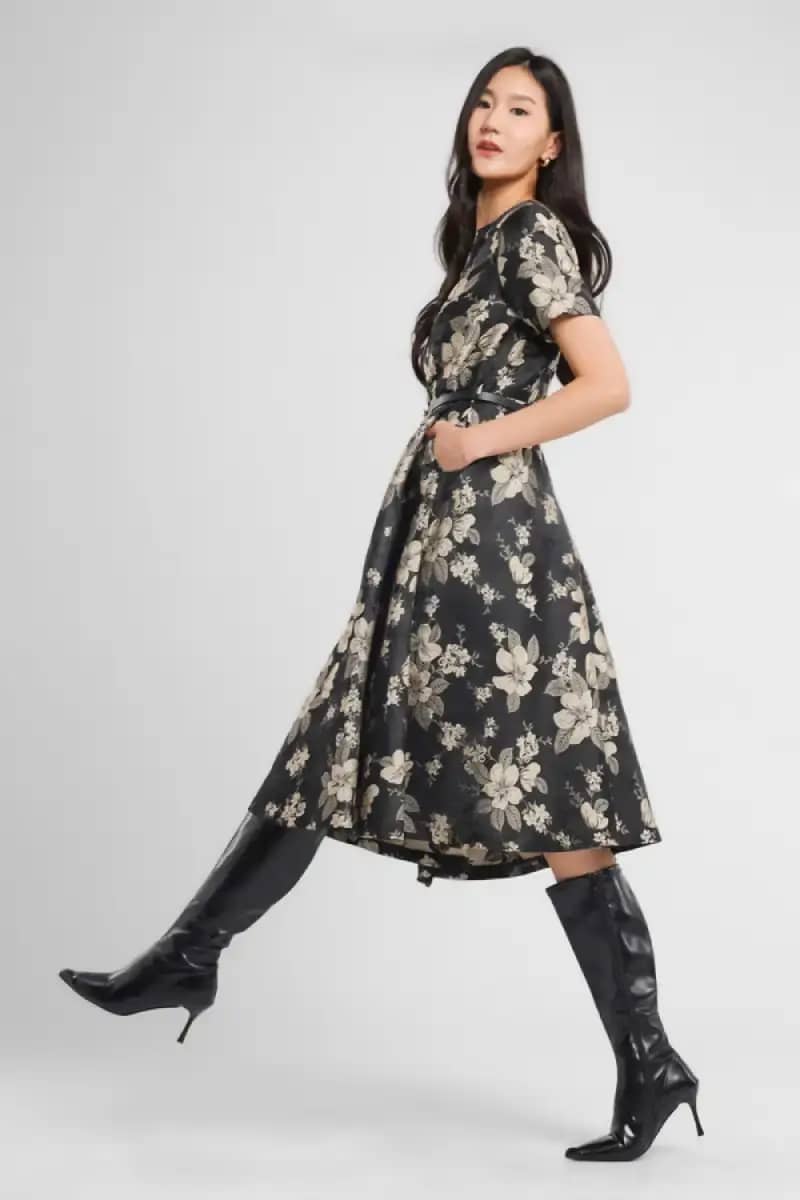 the noa fit and flare dress NOA LINEN DRESS – Ravens View Ibiza