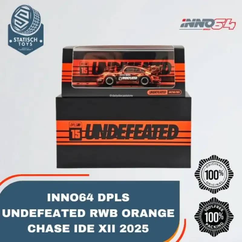 Jual Inno 1/64 993 Rwb Undefeated Orange Chrome Chase Ide