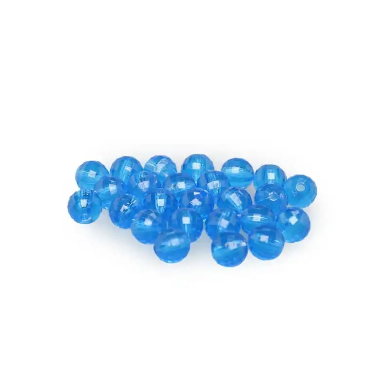 Promo Manik Manik Mote Beads Bulat - Biru Diskon 16% Di Seller
