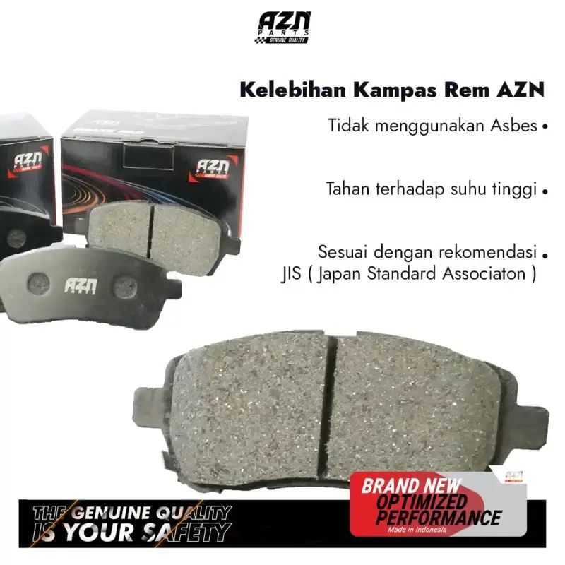 Jual Kampas Rem Mobil Fr Azn Untuk Honda (stream, Accord, Civic, Oddesy ...