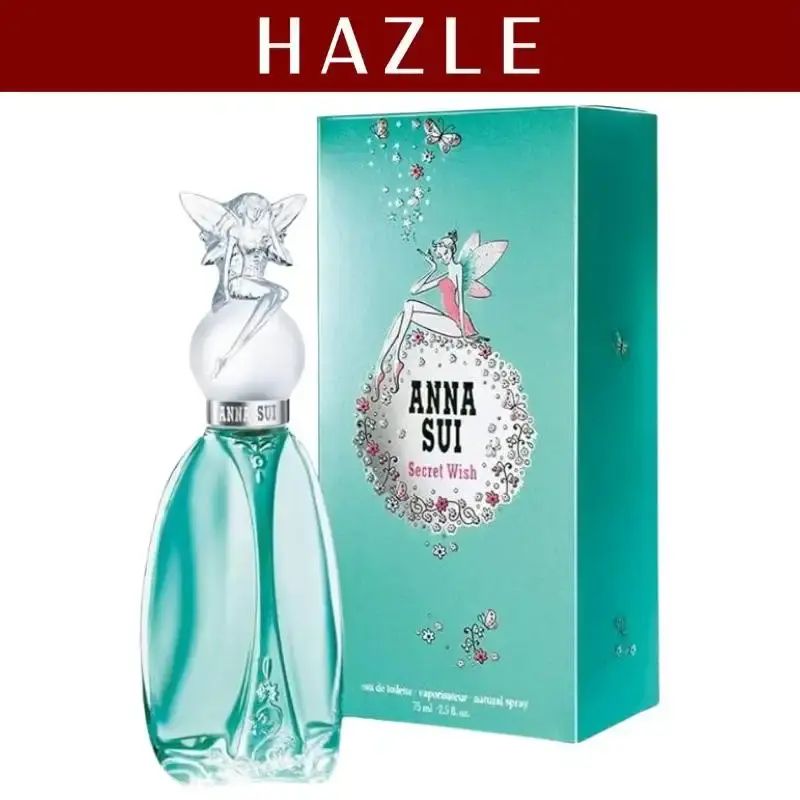Parfum Anna Sui Secret Wish EDT - Vaporisateur 75 Ml - Neuf Sous Blister
