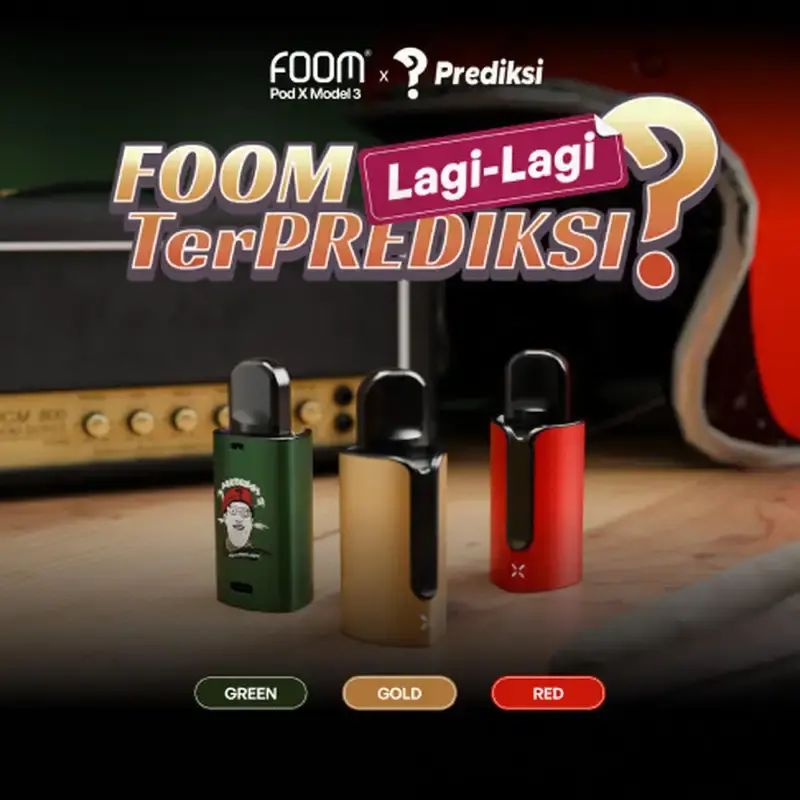 Foom Lab Jual Pod Foom X Model 3 The Prediksi Bundling Liquid 15ml - 100% ...