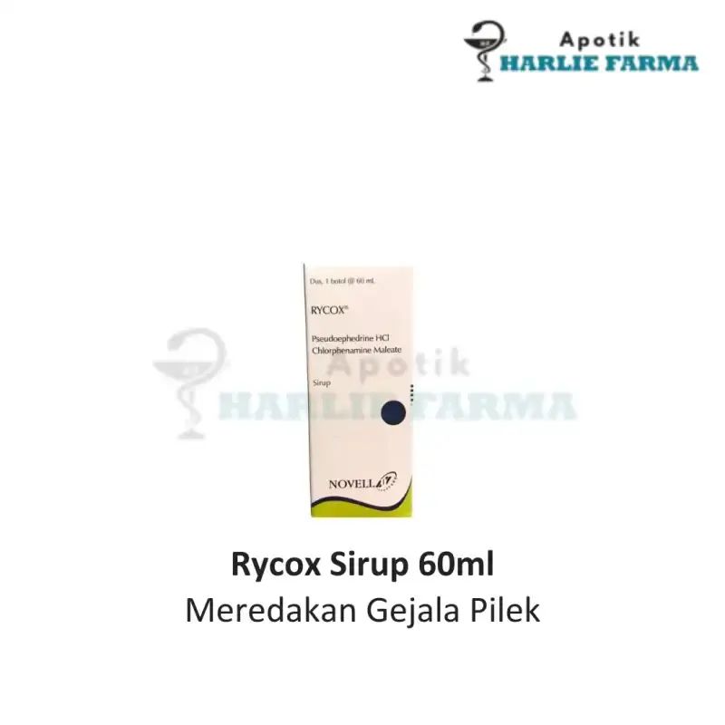 Rycox Jual Rycox Sirup 60ml -meredakan Gejala Pilek Di Seller Apotik Harlie ...