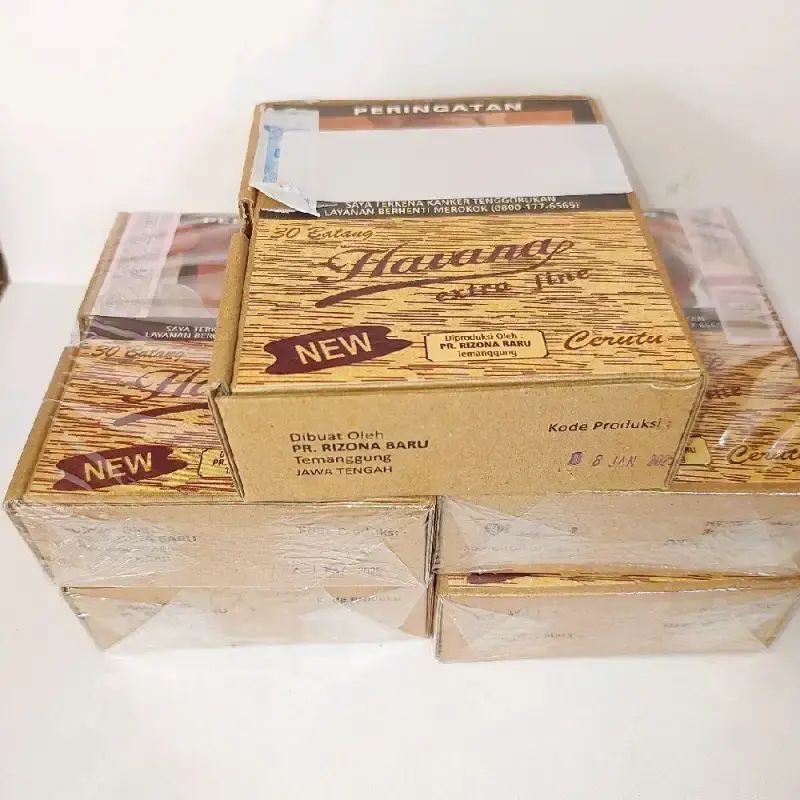 Havana Extra Fine Ceruttu Box Kertas Havana Extra Ceru-Tu Fine Isi 30 ...