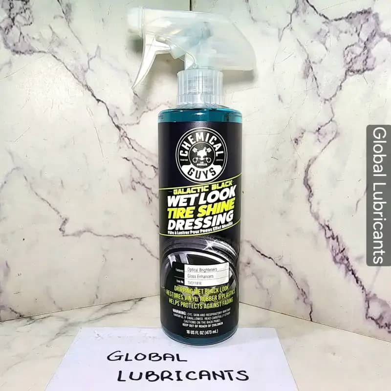 Jual Chemical Guys Galactic Black Wet Look Tire Shine Dressing + Uv Blocker  & Hydrophobic 473ml Usa (semir/ Penghitam/ Pengkilap Permukaan Ban/ Karet/  Viny Di Seller Global Lubricants - Sidodadi, Kota Medan | Blibli
