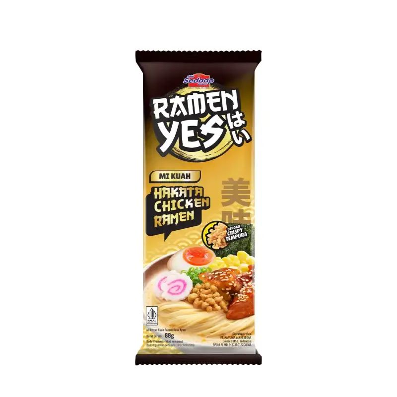 Promo Ramen Yes Rasa Hakata Chicken Ramen [88 Gr] Diskon 13% Di Seller ...