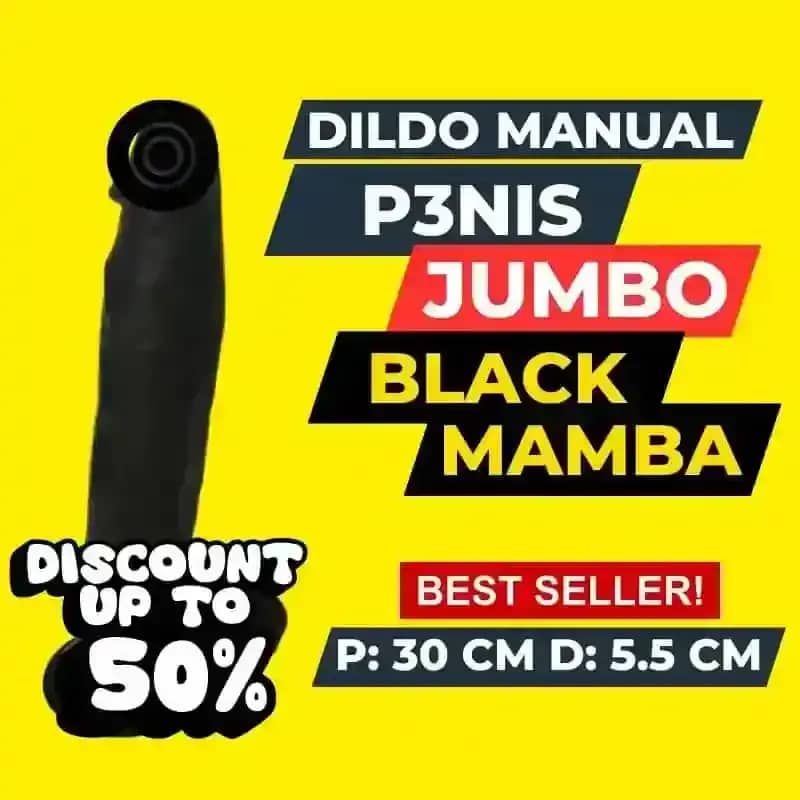 Promo Sex Toys Dildo Penis Realistic Jumbo Black Mamba Hitam Silikon  Premium 30cm Big Size Diskon 33% Di Seller Syukurshop - Kebalen, Kab.  Bekasi