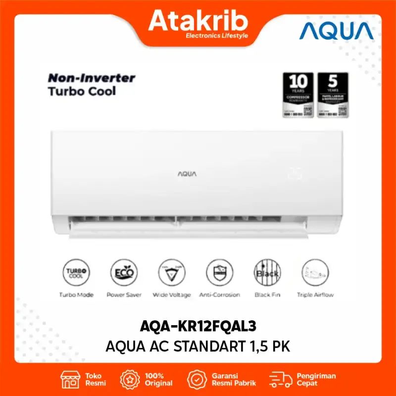 Jual Aqua Ac Standart 1,5 Pk Aqa-kr12fqal3 / Aqa-kcr12fqal3 Di Seller ...