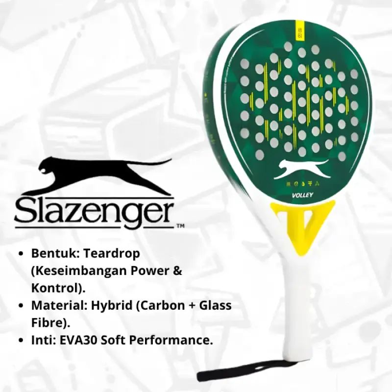 Slazenger Demon Racket Jual Raket Padel Slazenger Volley Padel Racket Original Hybrid Teardrop ...