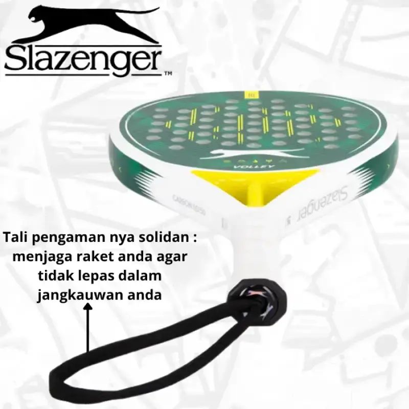 Slazenger Demon Racket Jual Raket Padel Slazenger Volley Padel Racket Original Hybrid Teardrop ...