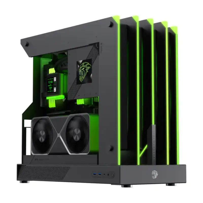 Jual Gamemax Blade Concept Casing Gaming Open-air Design Atx Pc Case ...