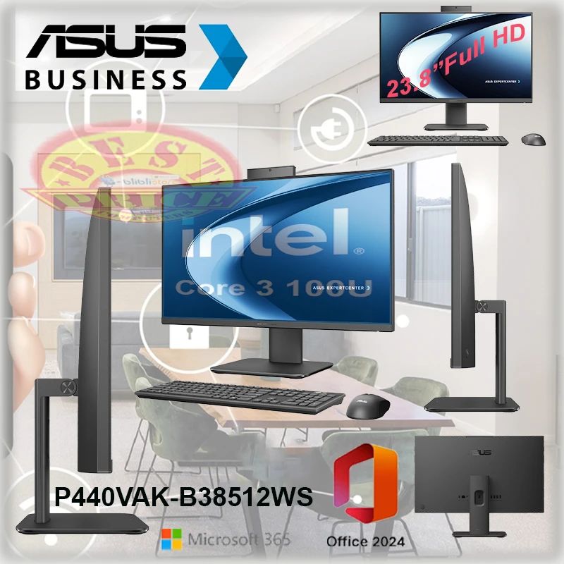 P400 Computer System Jual Asus Expertcenter P400 Pc Aio P440vak-b3852ws [intel Core 3 100u ...