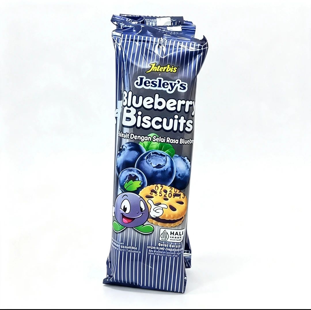Jual Blueberry Biscuits Selai Rasa Blueberry/rcg Di Seller Toko Cahaya ...