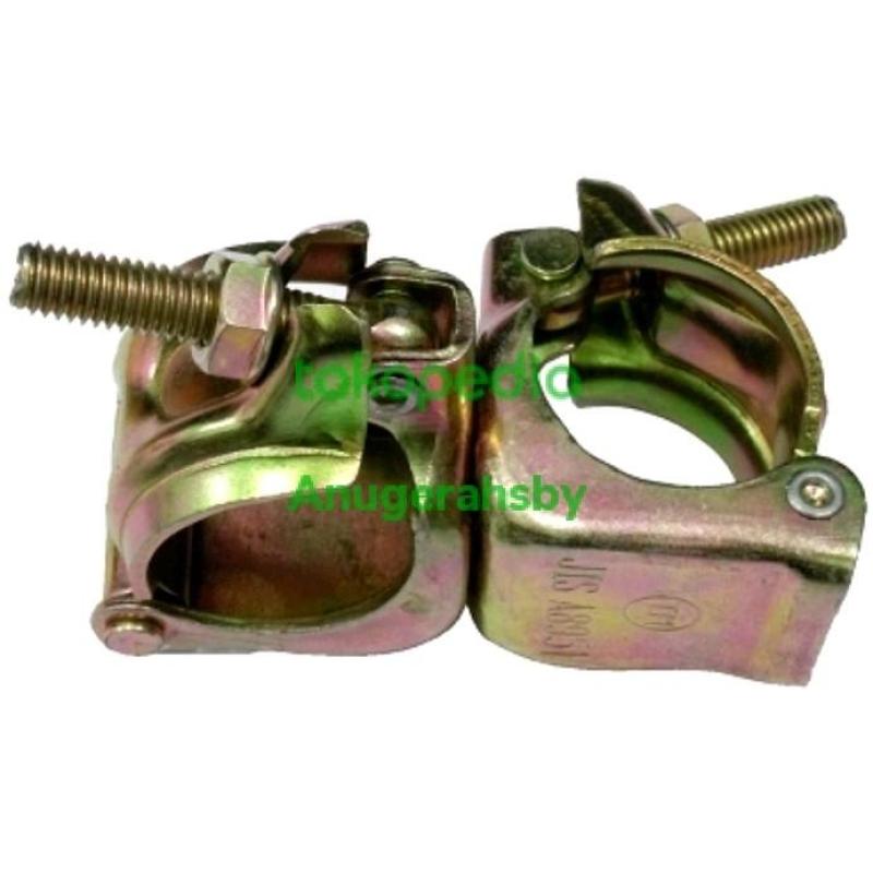 fix clamp jis penyambung pipa swivel clamp aksesoris scaffolding