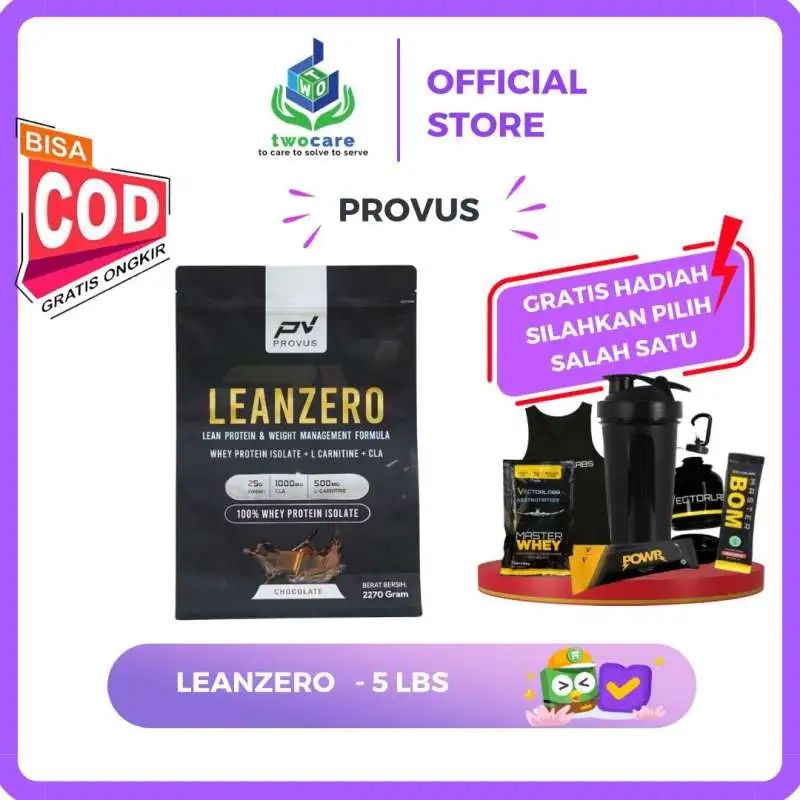 Jual Provus Leanzero Lean Zero Whey Protein Isolate 5 Lbs 75 Serving Di ...