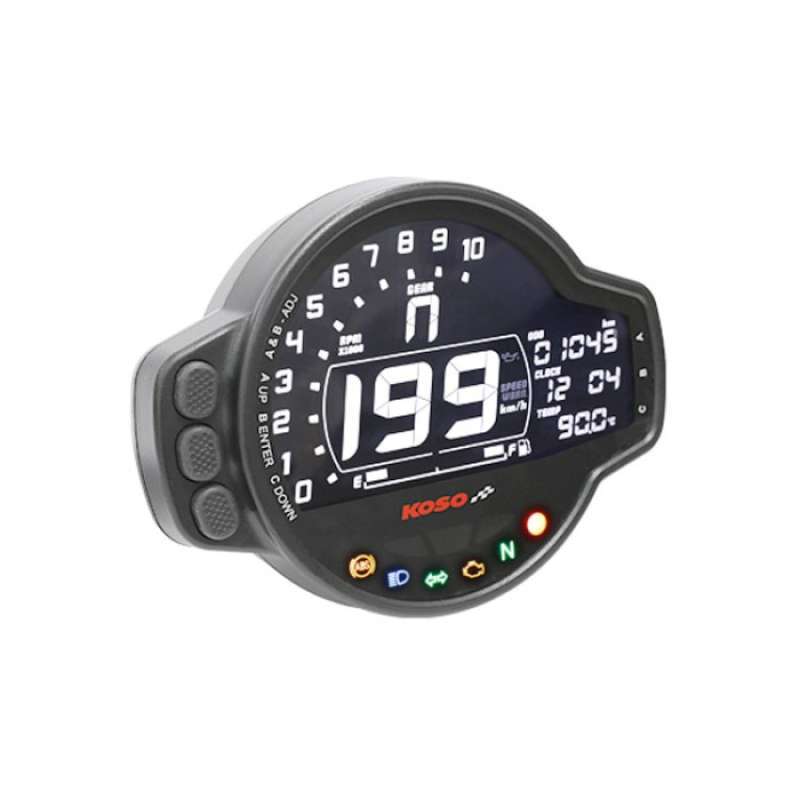 Jual Speedometer Digital Lcd Meter Ms01 Koso Nmaxaeroxpcxxmaxvariobeat Di Seller Alice